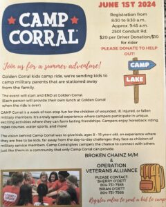 Read more about the article Camp Corral — Children’s Event – June 1, 2024